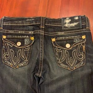 MEK Ladies Bootcut Jeans Style 117629 size 28